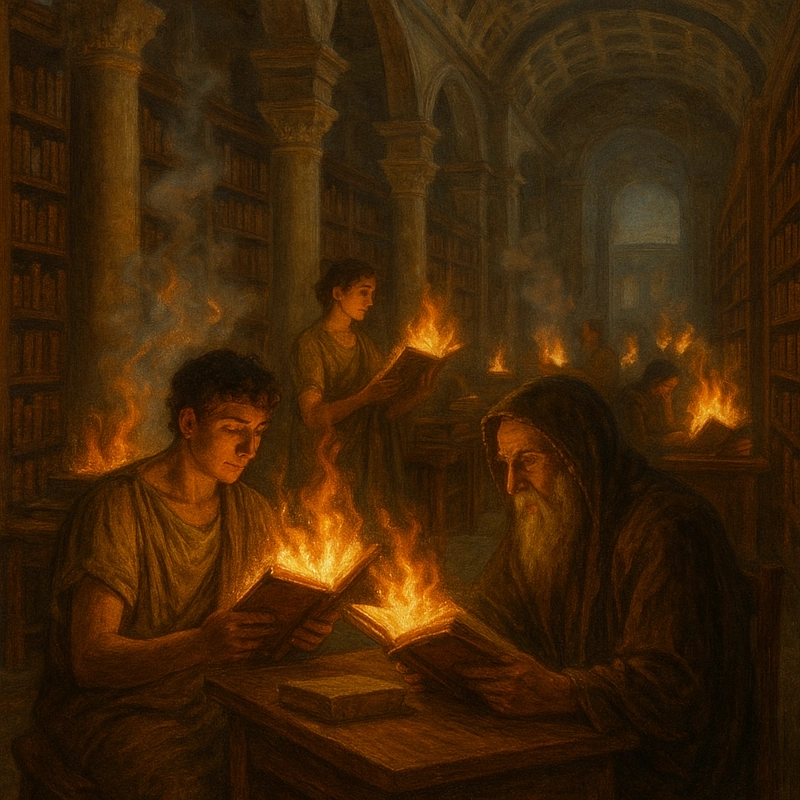 La biblioteca de Alejandría